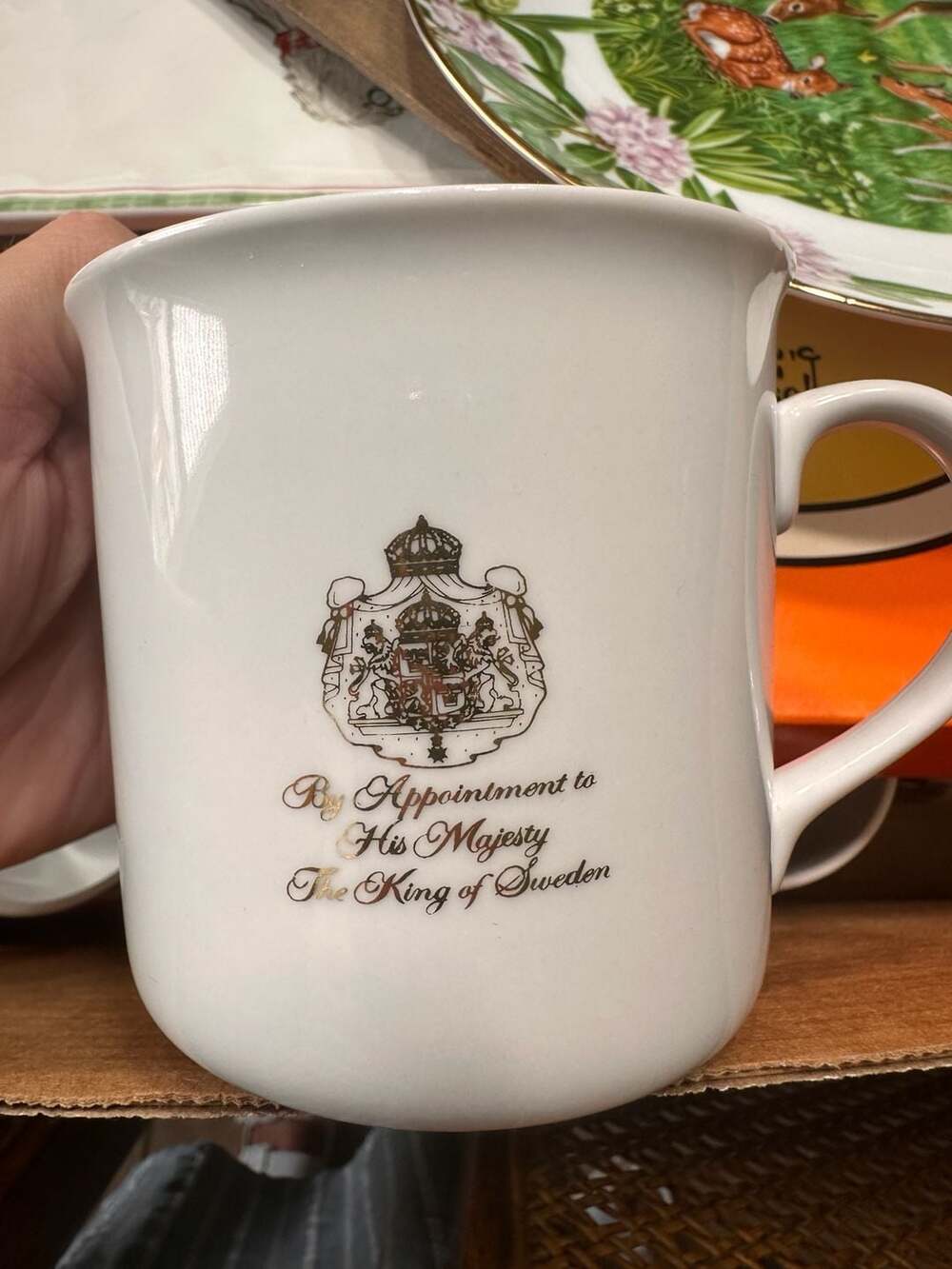 Gevalia Coffee Cup Mug By Appointment To His Majesty The King Of Sweden
